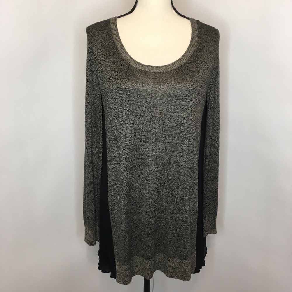 Chan Luu 100% Viscose Tunic Sweater Top